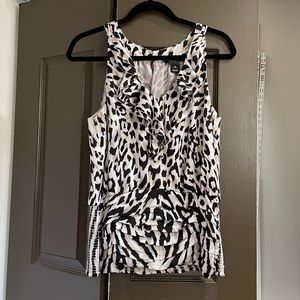 White House Black Market Silky Top Size M